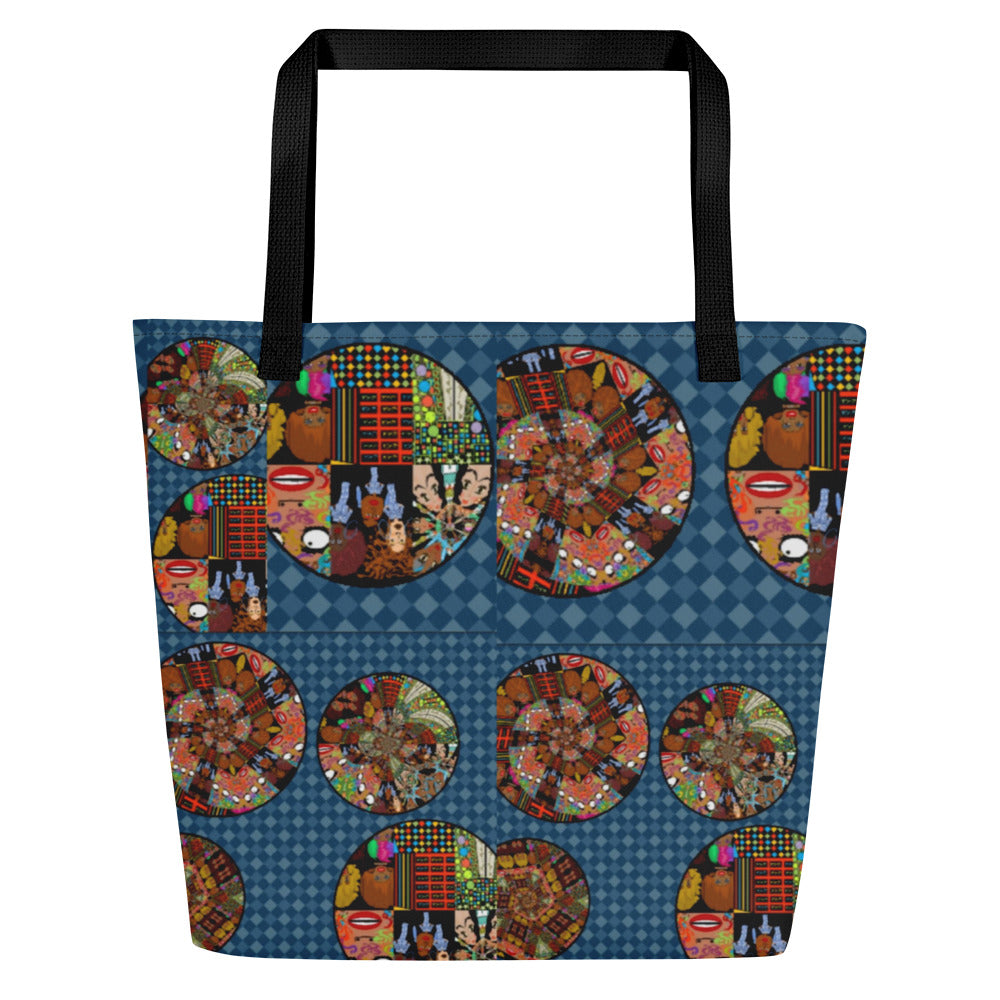 All-Over Print Large Tote Bag