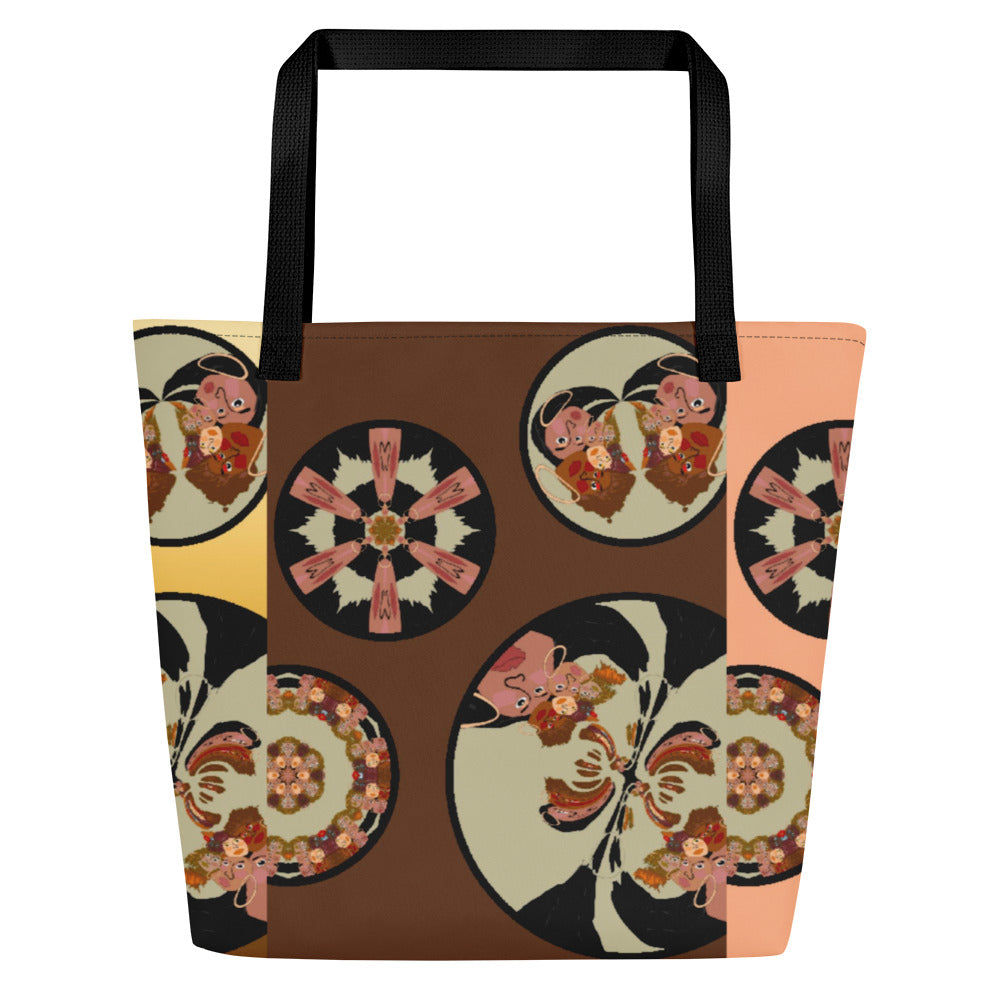 All-Over Print Large Tote Bag