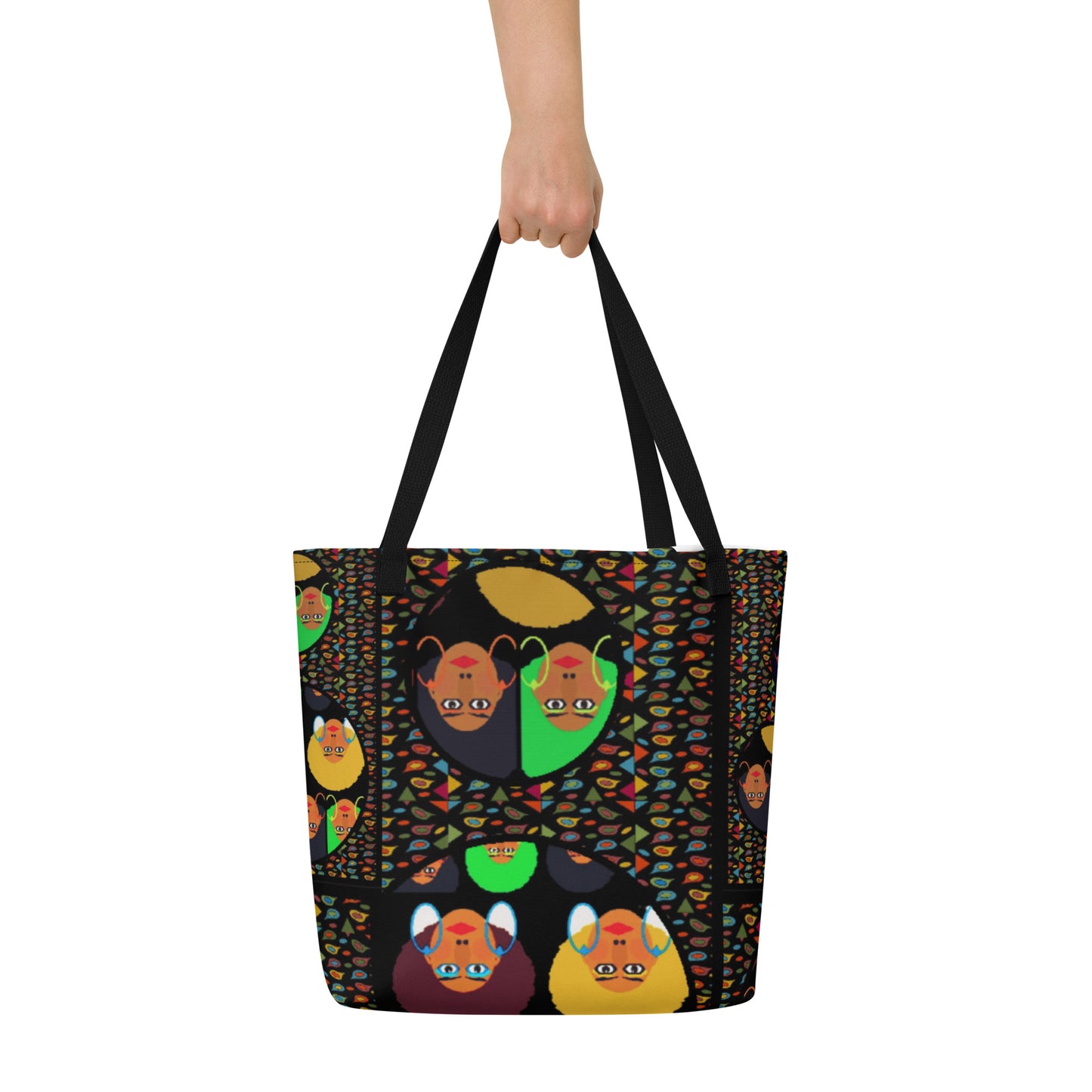 All-Over Print Large Tote Bag