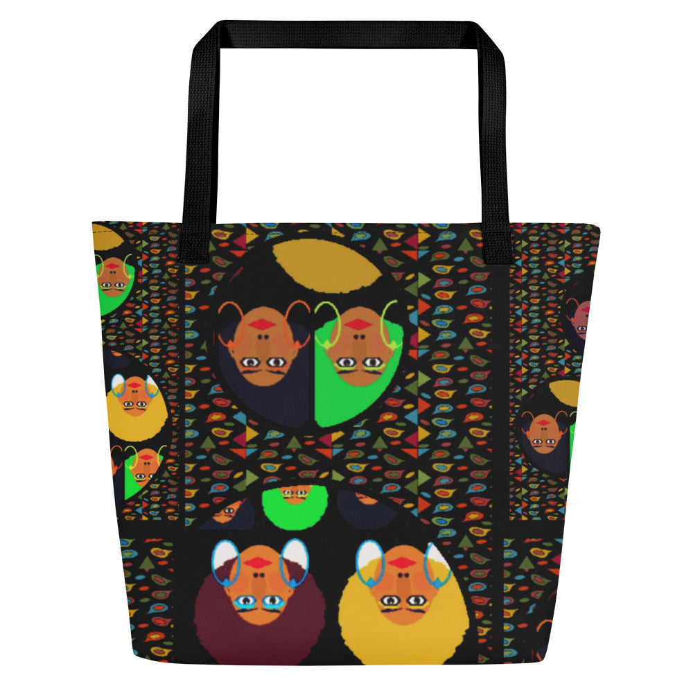 All-Over Print Large Tote Bag