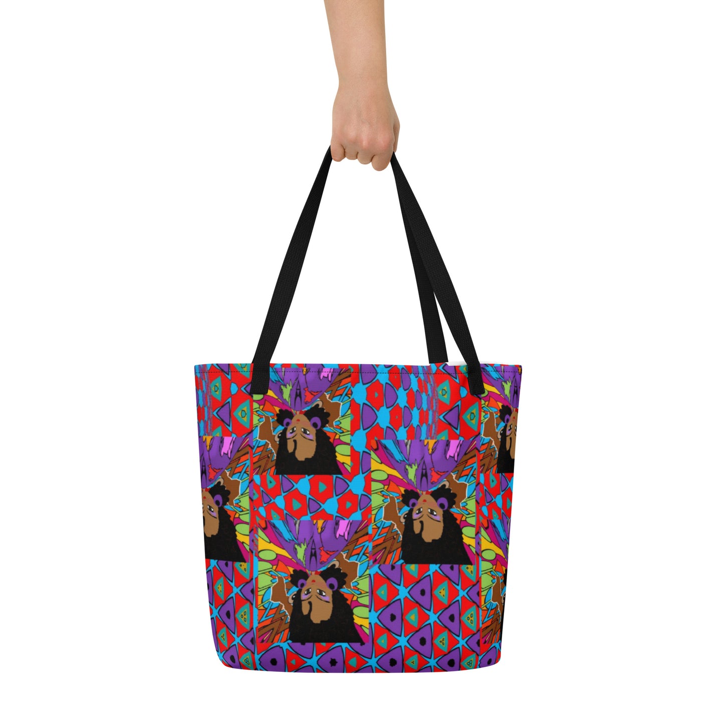 All-Over Print Large Tote Bag