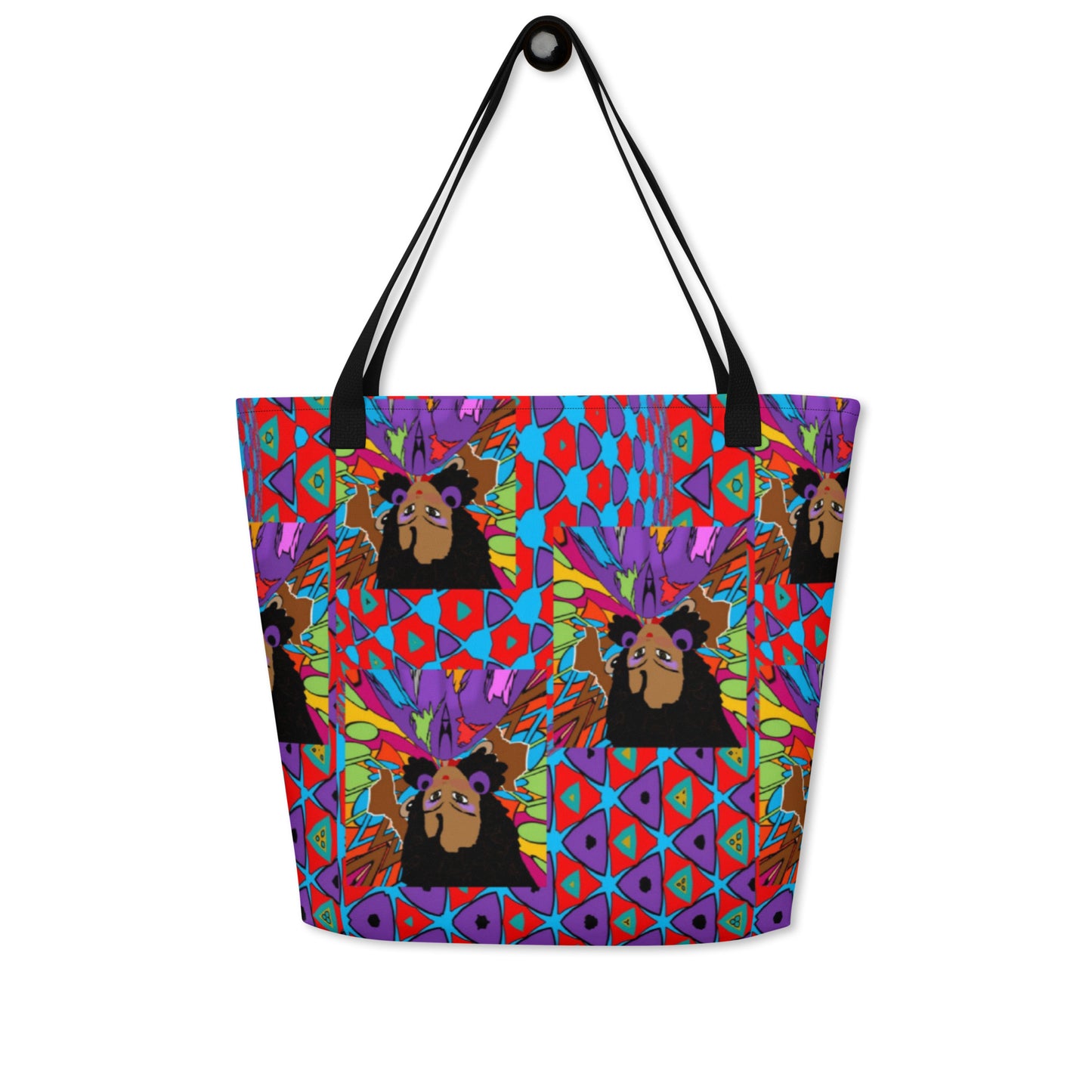 All-Over Print Large Tote Bag