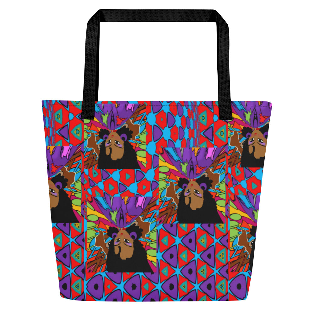 All-Over Print Large Tote Bag