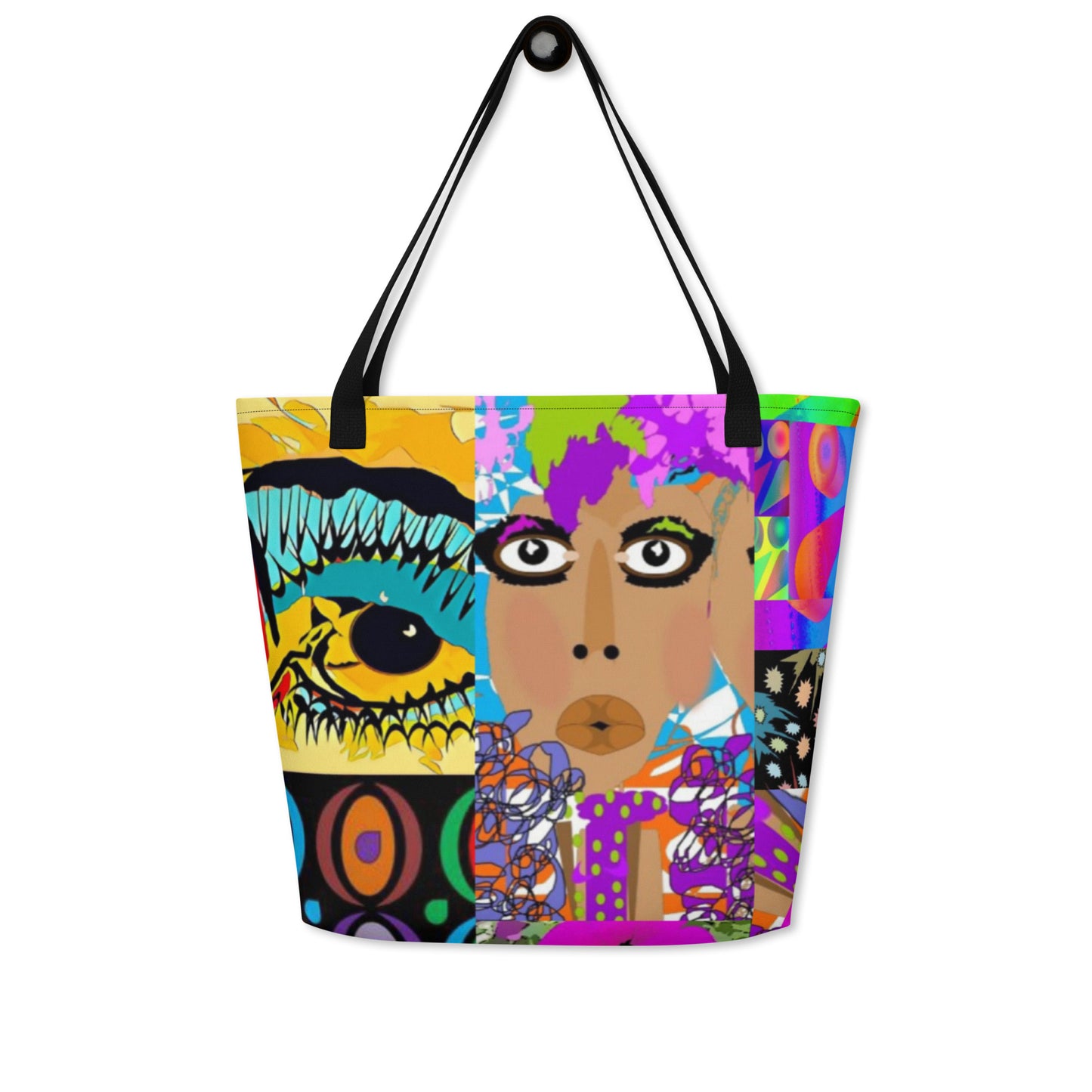 All-Over Print Large Tote Bag