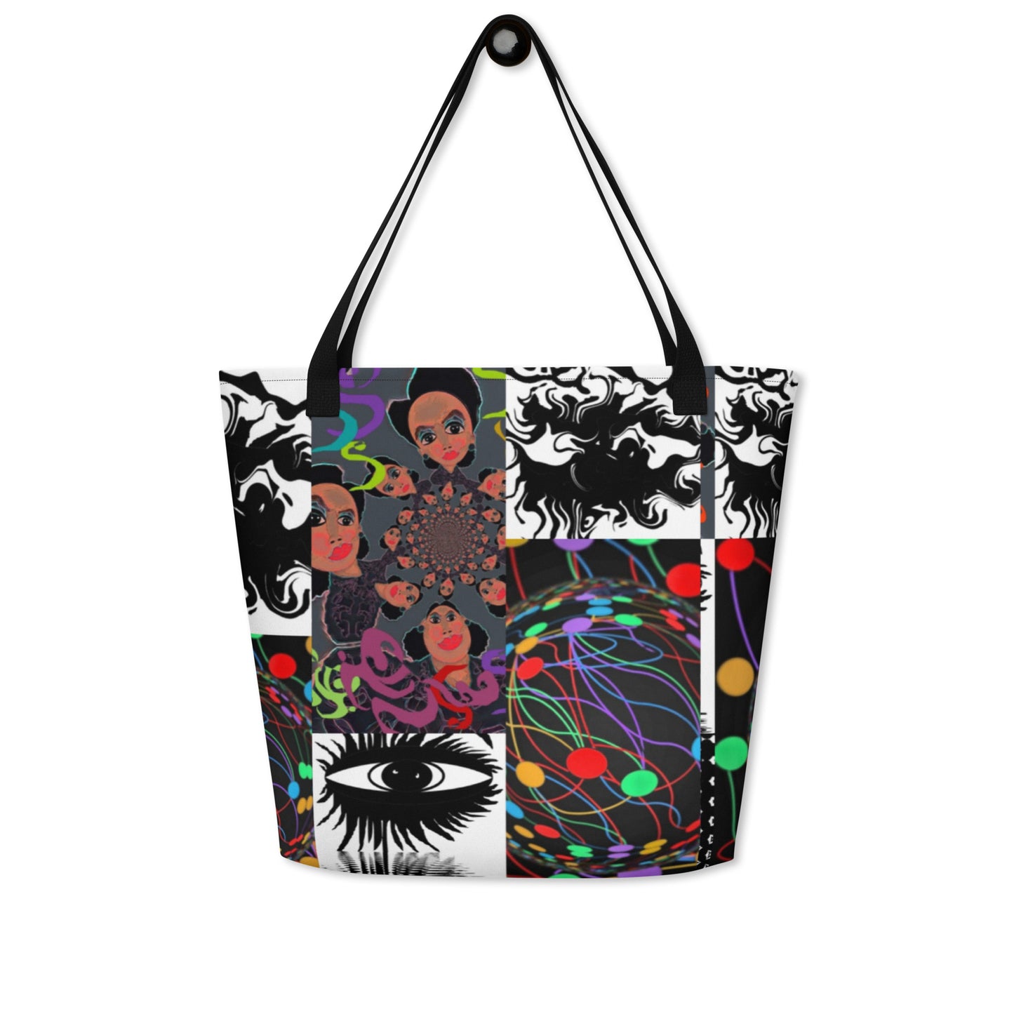 All-Over Print Large Tote Bag