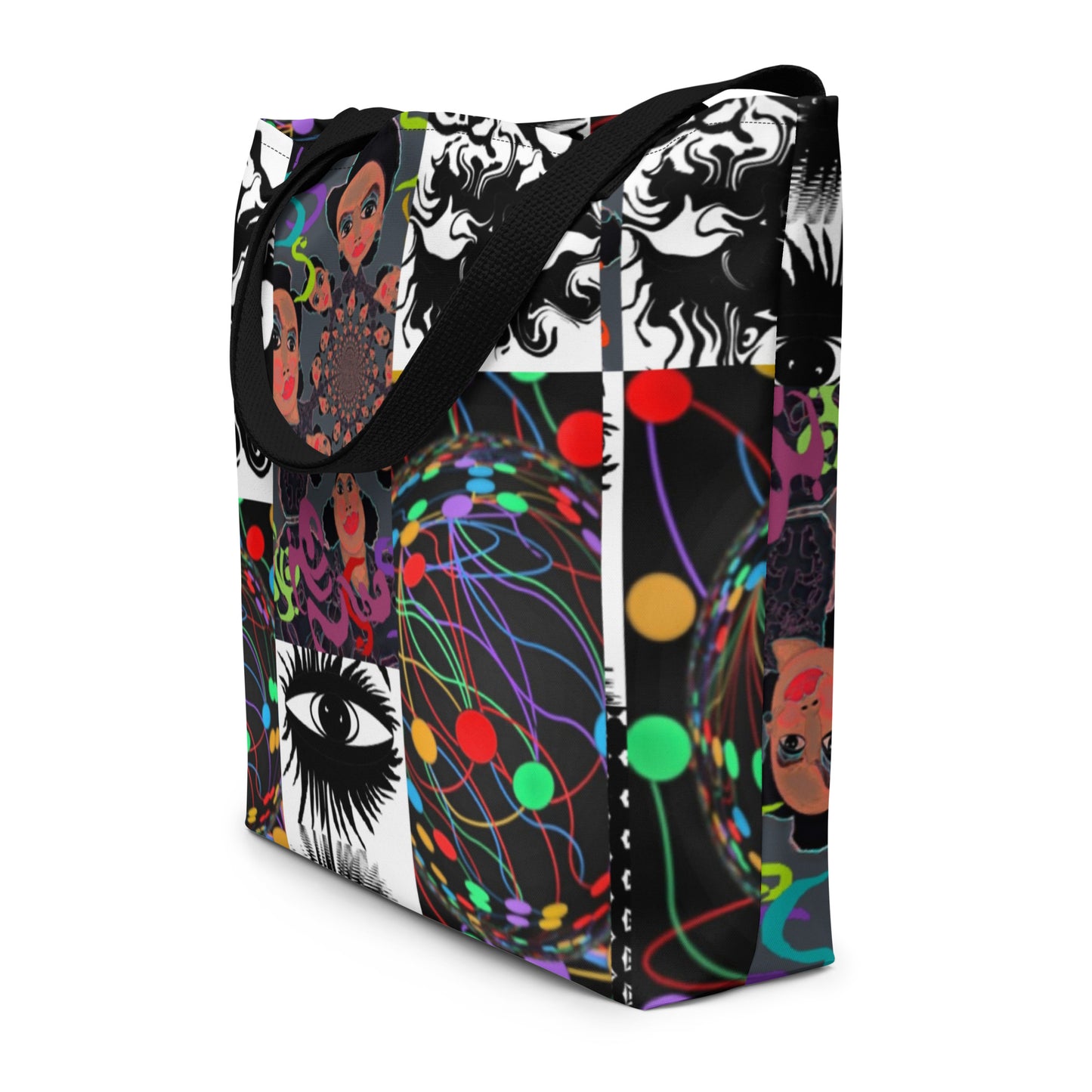 All-Over Print Large Tote Bag