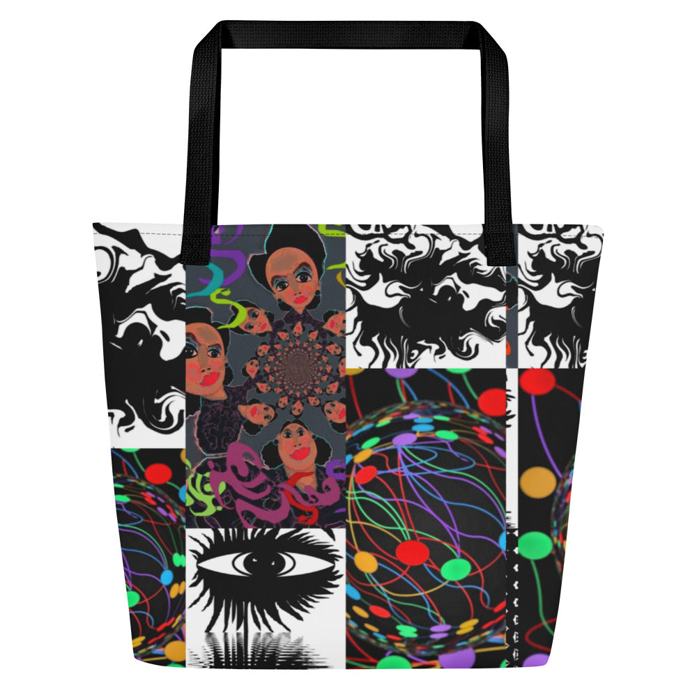 All-Over Print Large Tote Bag