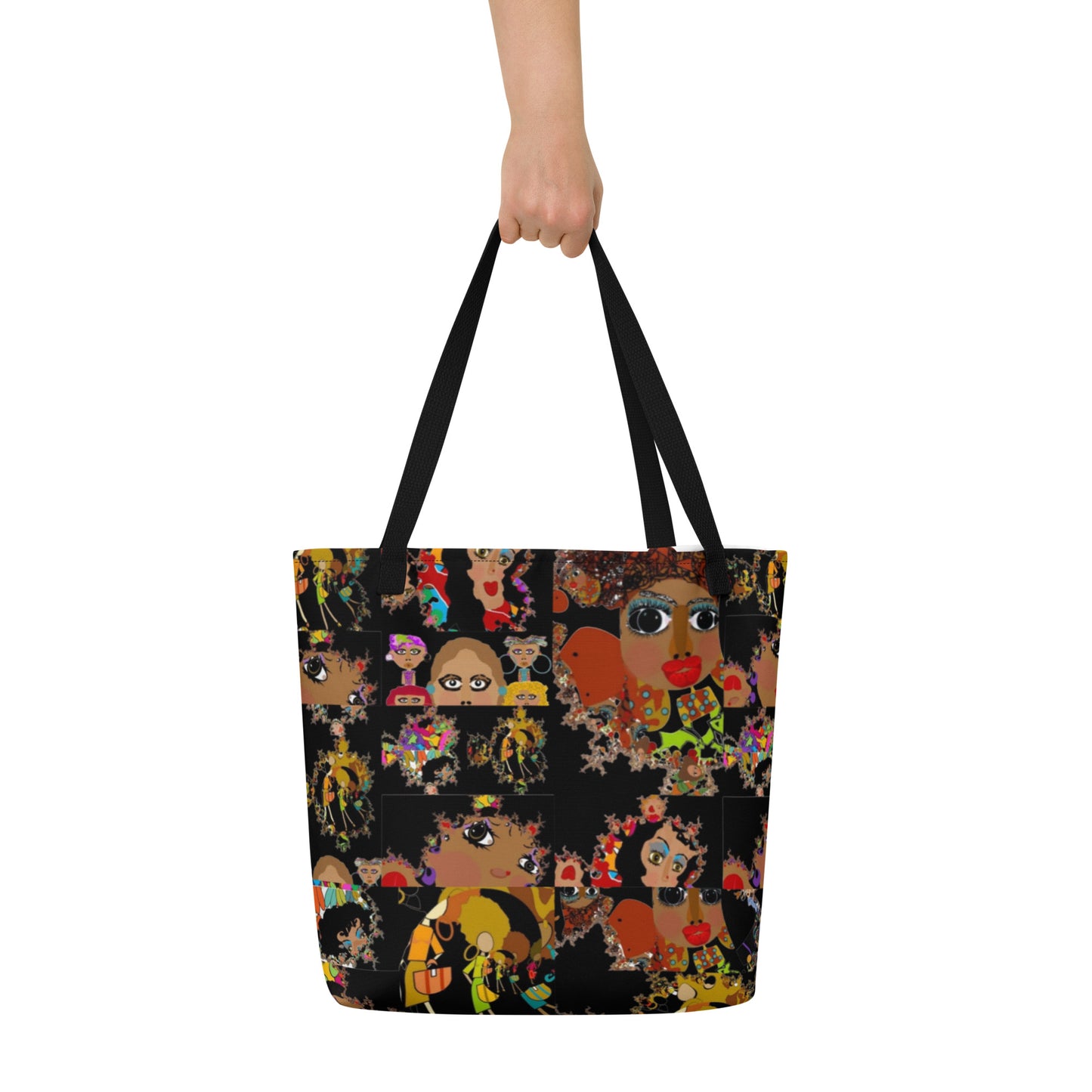 All-Over Print Large Tote Bag