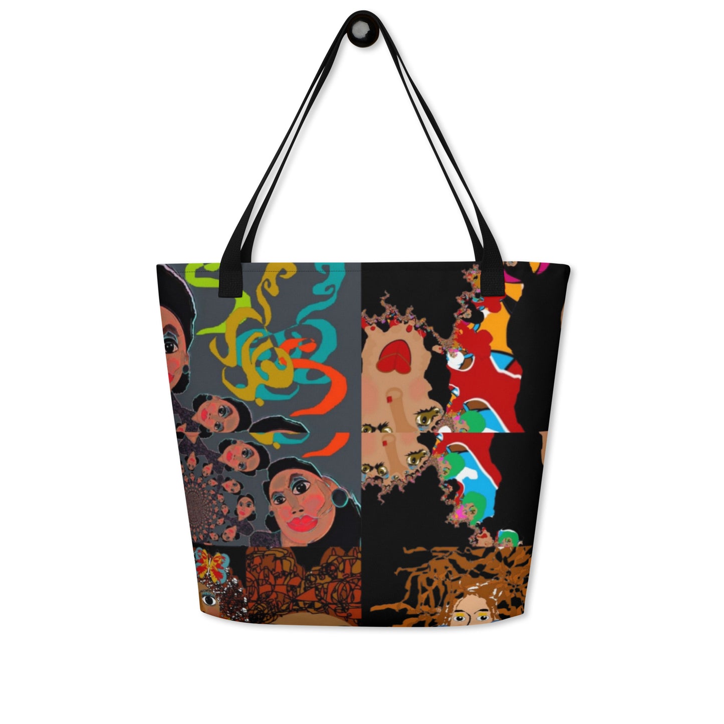 All-Over Print Large Tote Bag