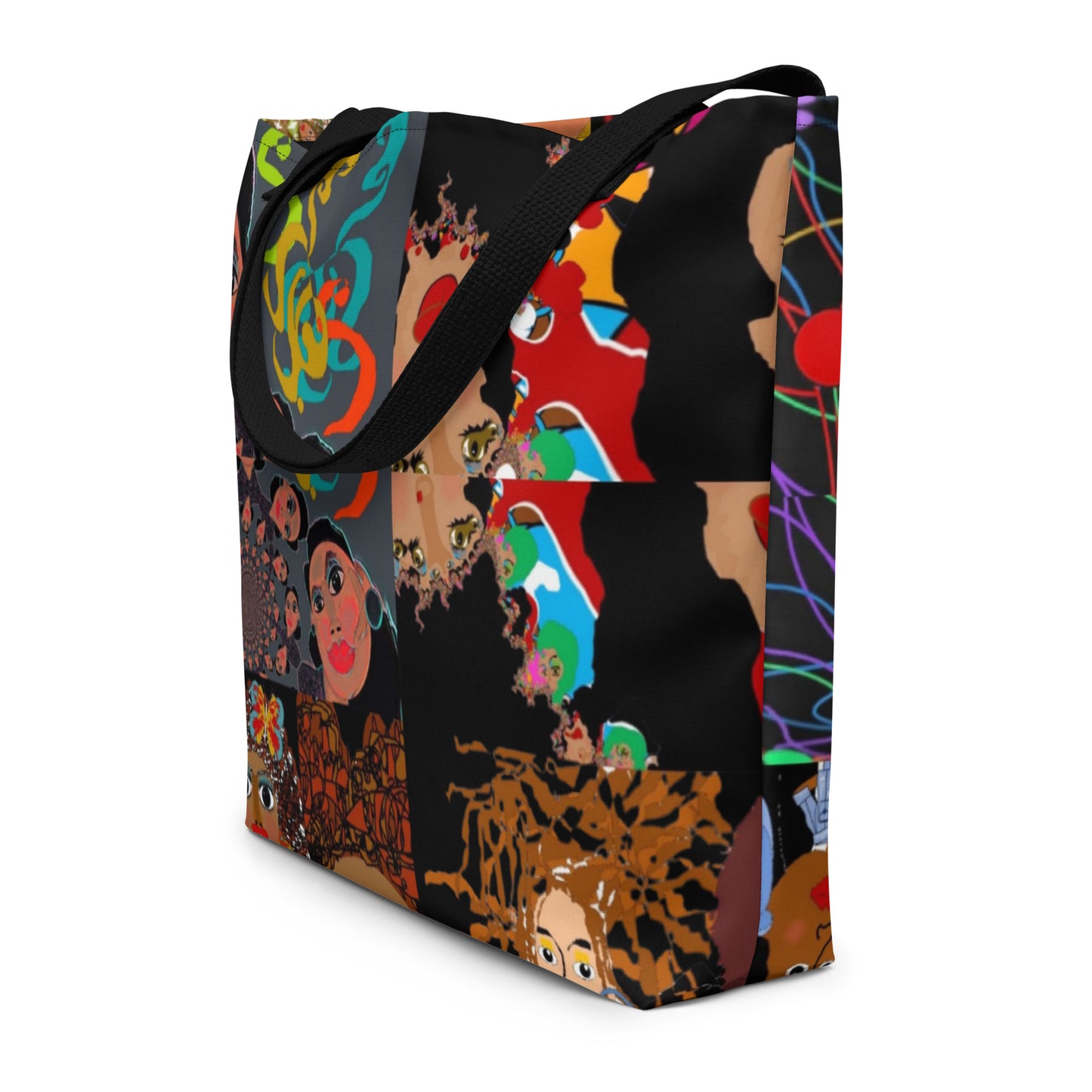 All-Over Print Large Tote Bag