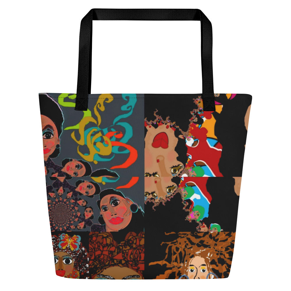 All-Over Print Large Tote Bag