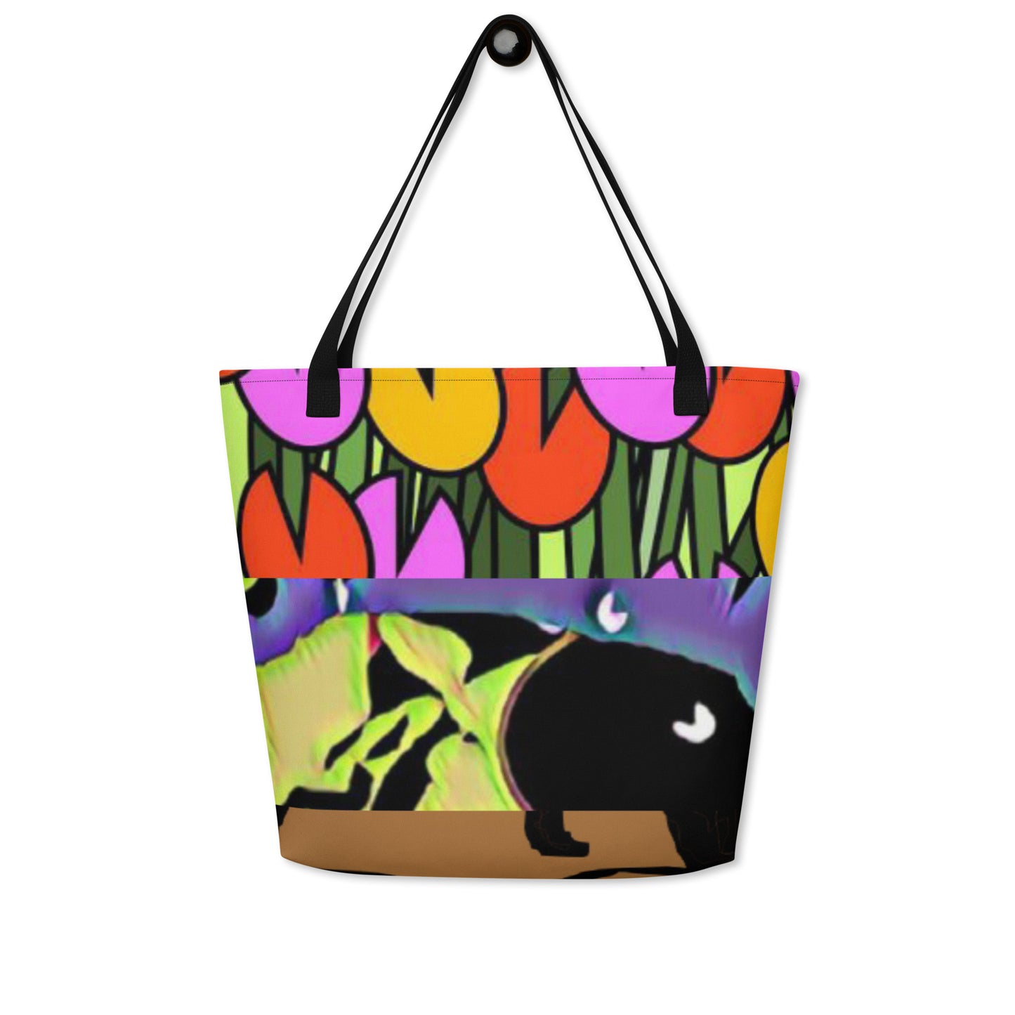 All-Over Print Large Tote Bag