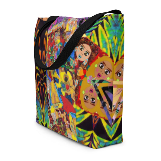 All-Over Print Large Tote Bag