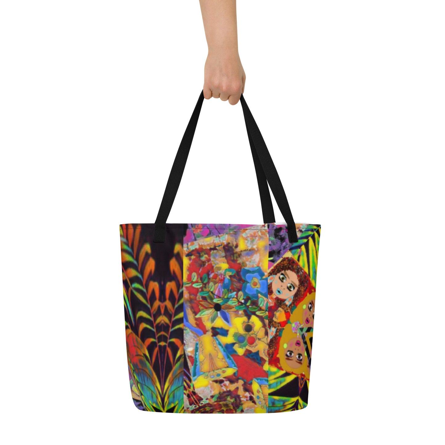 All-Over Print Large Tote Bag