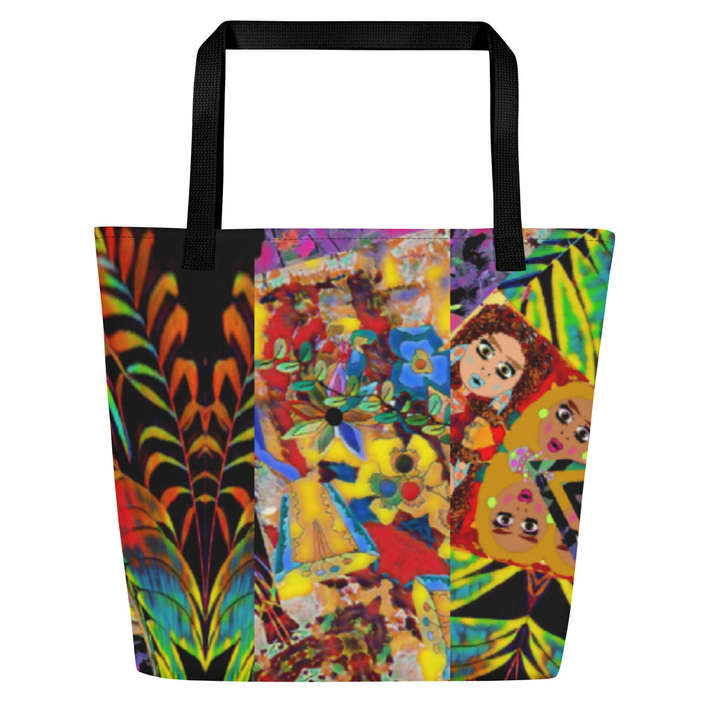 All-Over Print Large Tote Bag