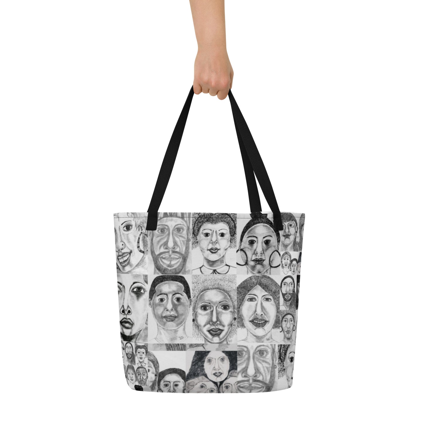 All-Over Print Large Tote Bag