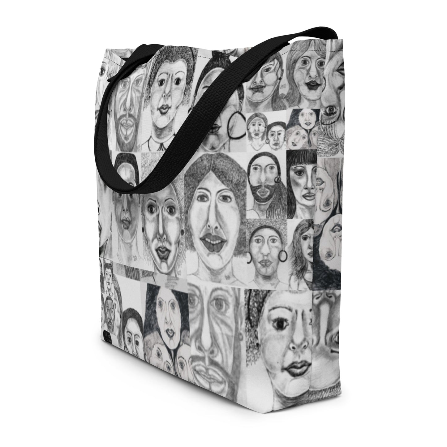 All-Over Print Large Tote Bag