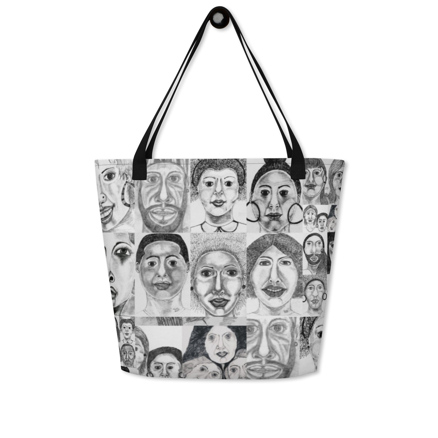 All-Over Print Large Tote Bag