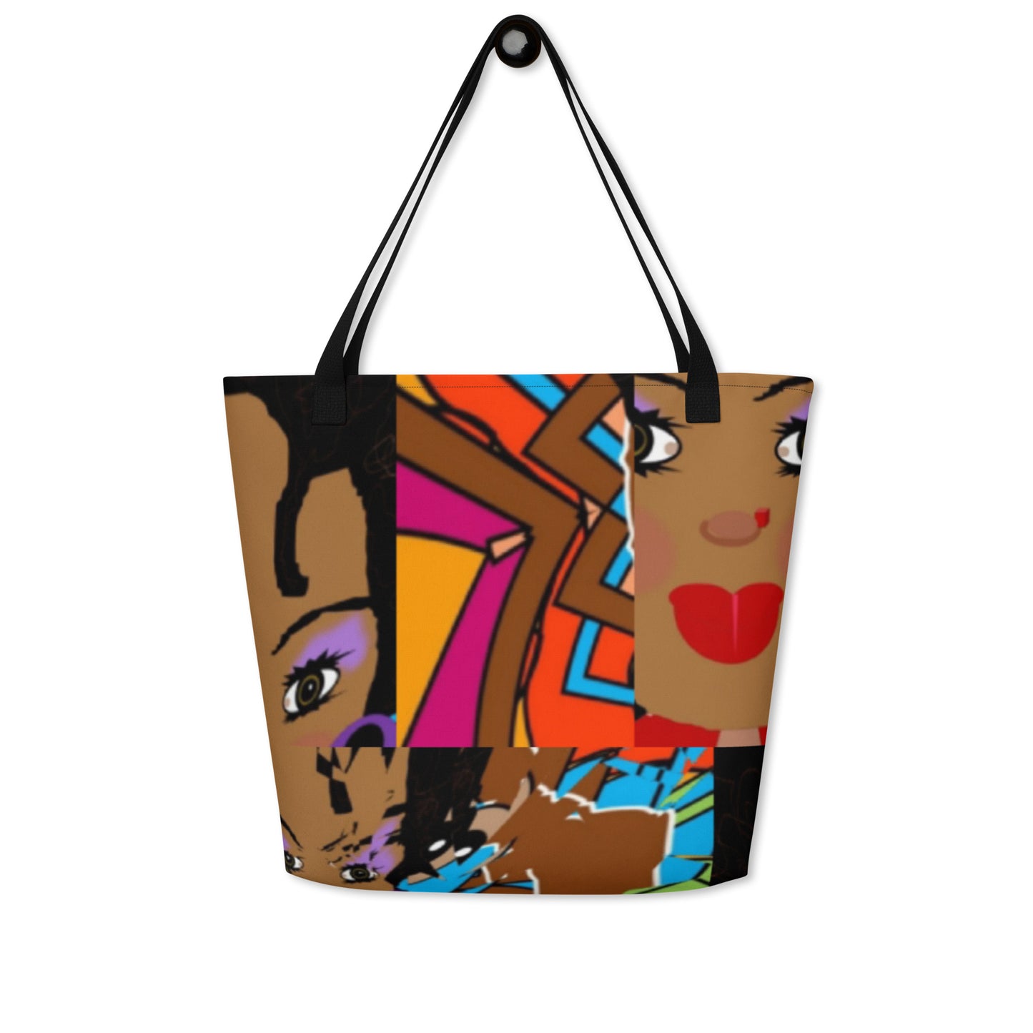 All-Over Print Large Tote Bag