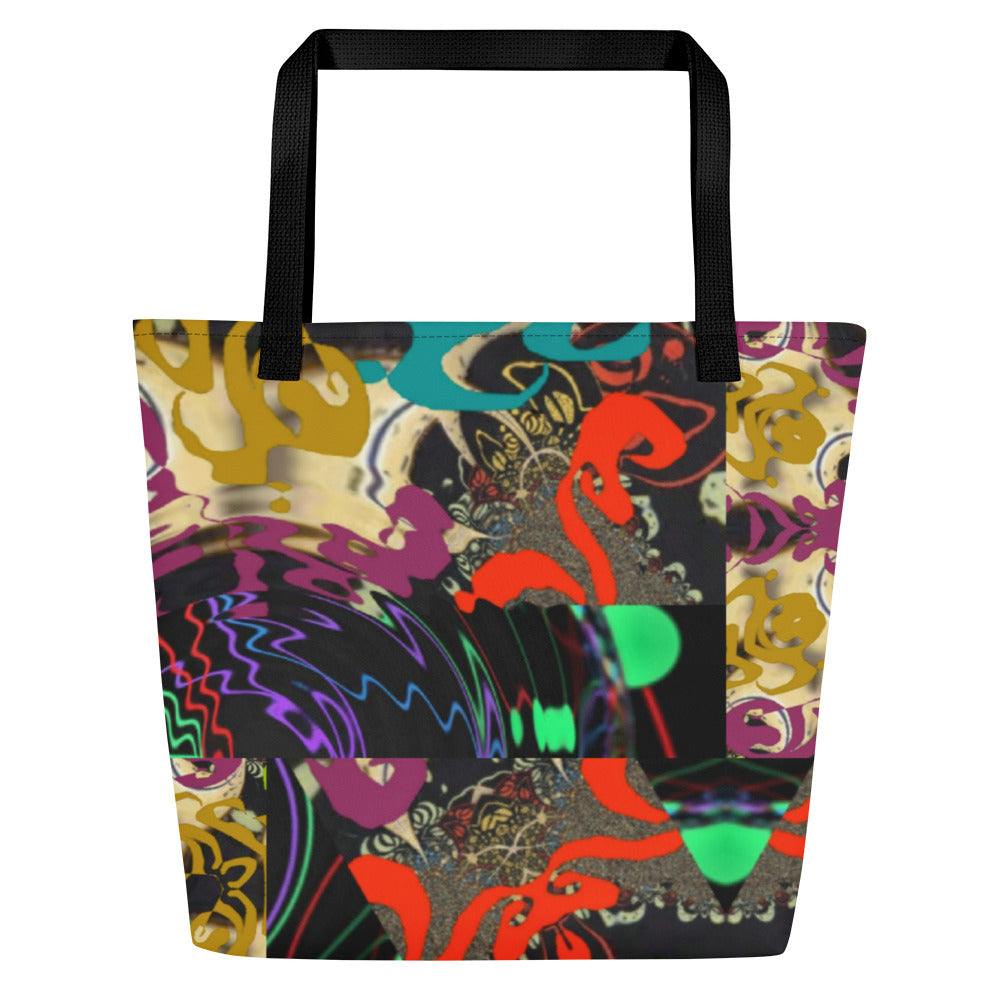 All-Over Print Large Tote Bag