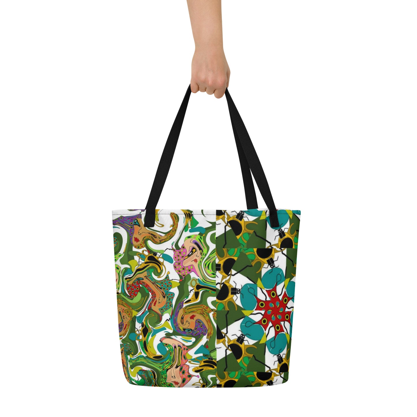 All-Over Print Large Tote Bag