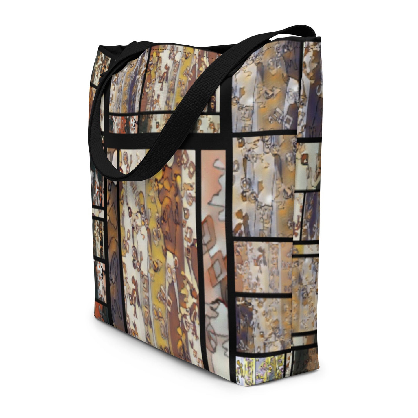 All-Over Print Large Tote Bag