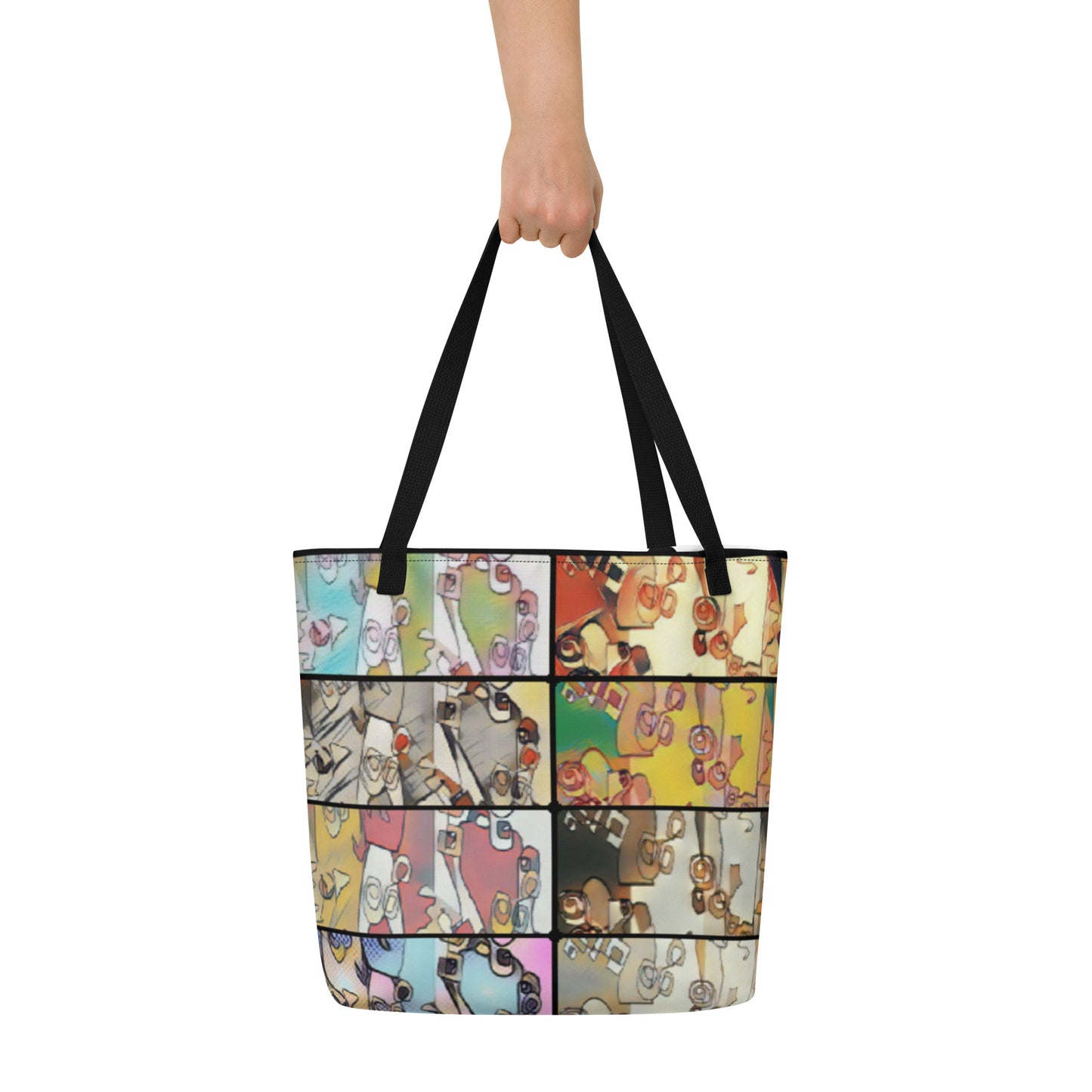 All-Over Print Large Tote Bag