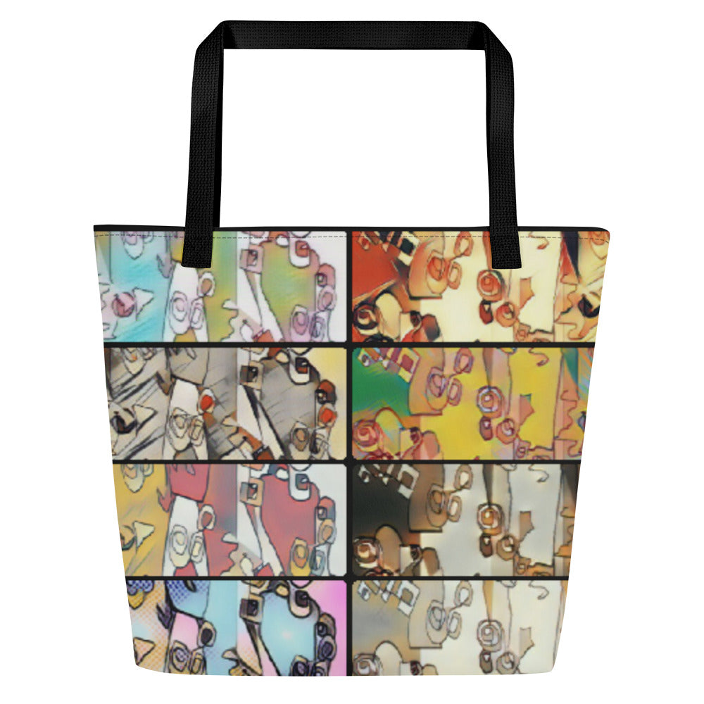 All-Over Print Large Tote Bag