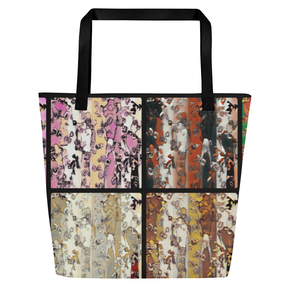 All-Over Print Large Tote Bag