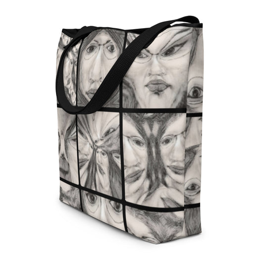 All-Over Print Large Tote Bag