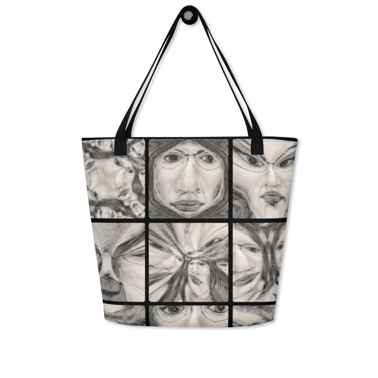 All-Over Print Large Tote Bag