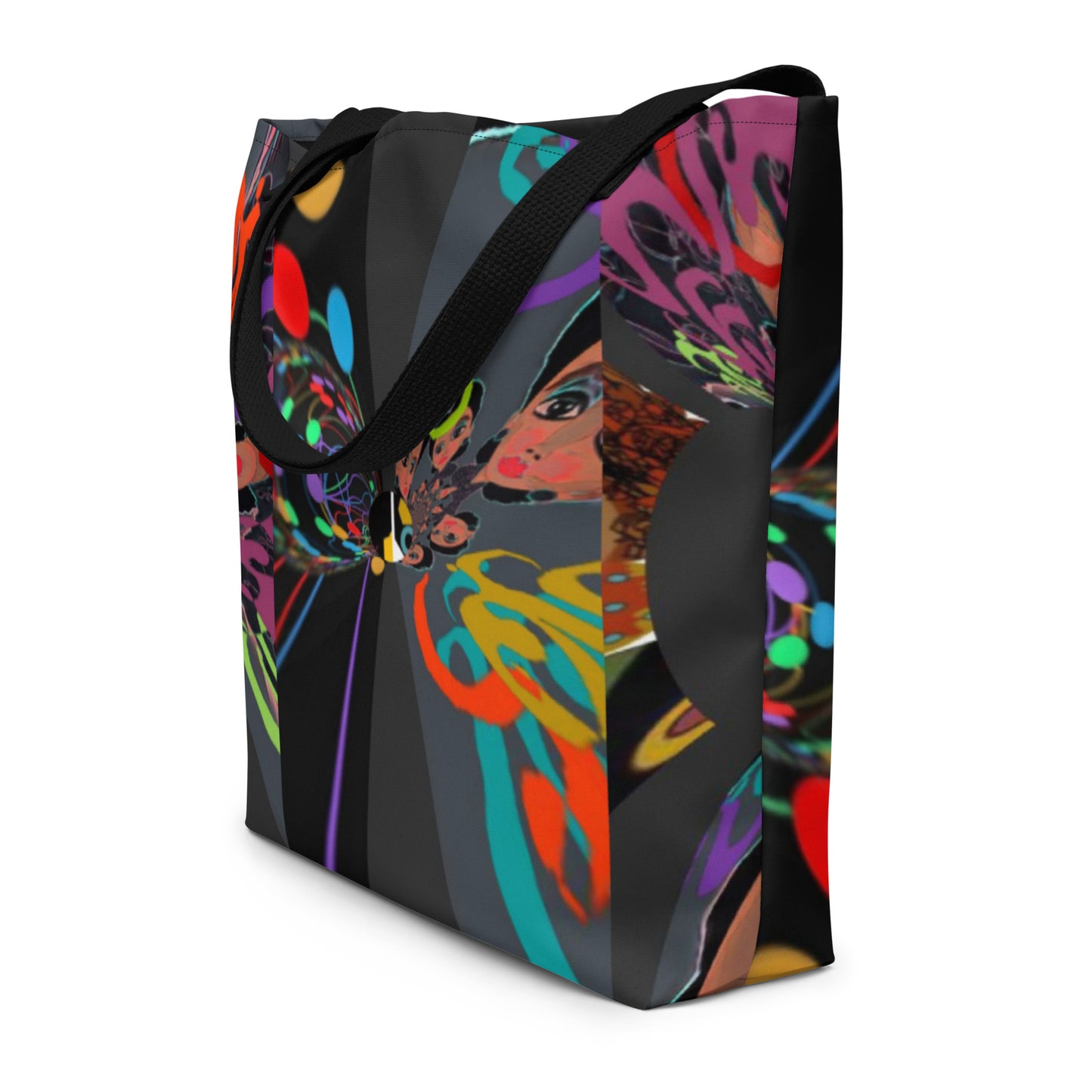 All-Over Print Large Tote Bag