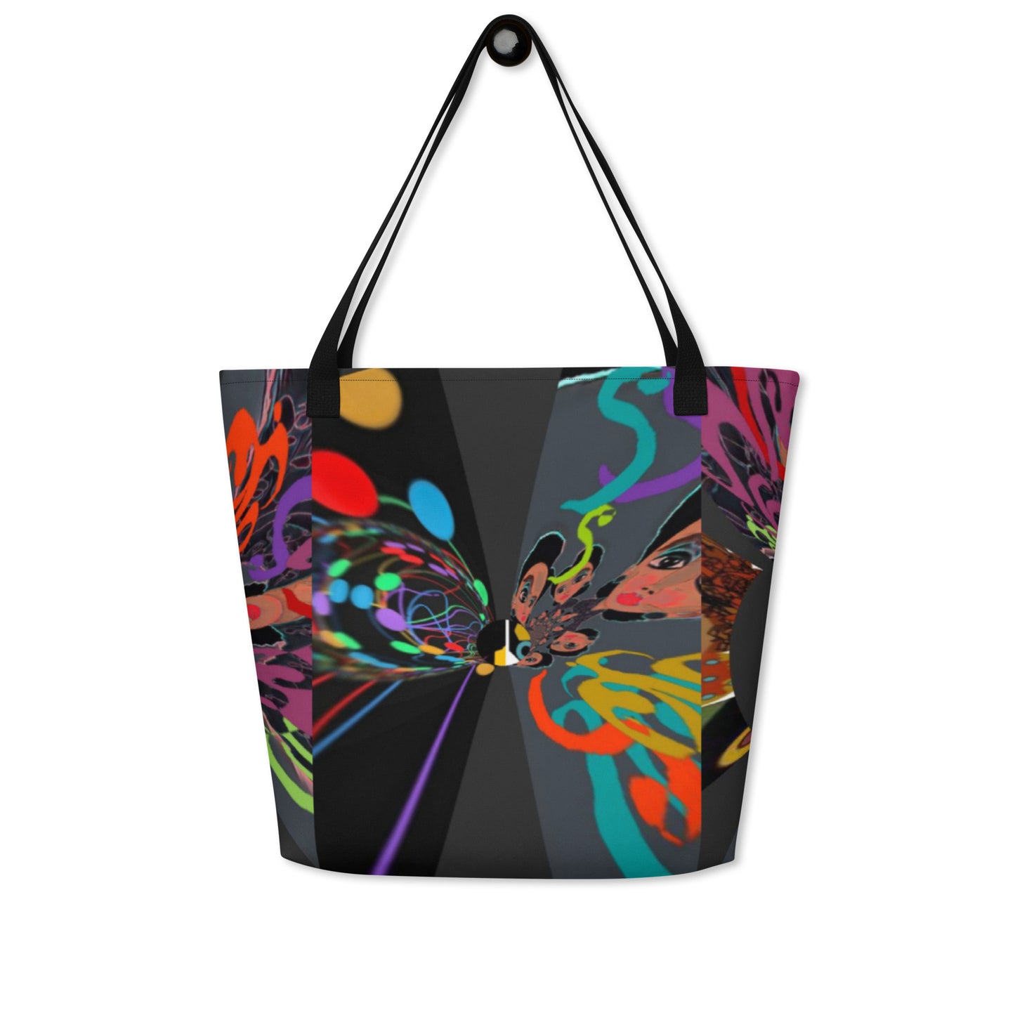 All-Over Print Large Tote Bag