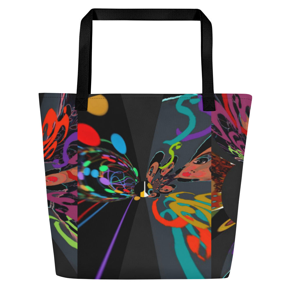 All-Over Print Large Tote Bag