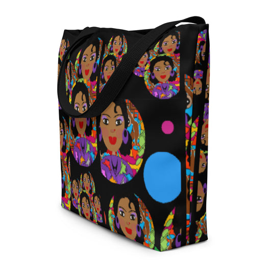 All-Over Print Large Tote Bag