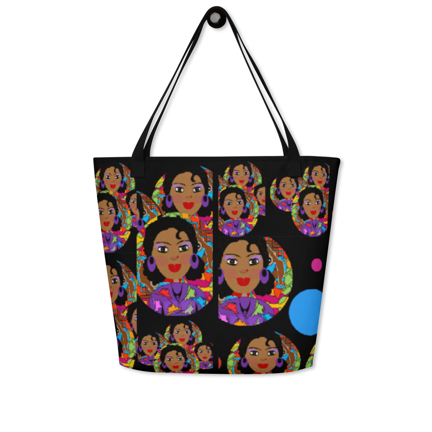 All-Over Print Large Tote Bag