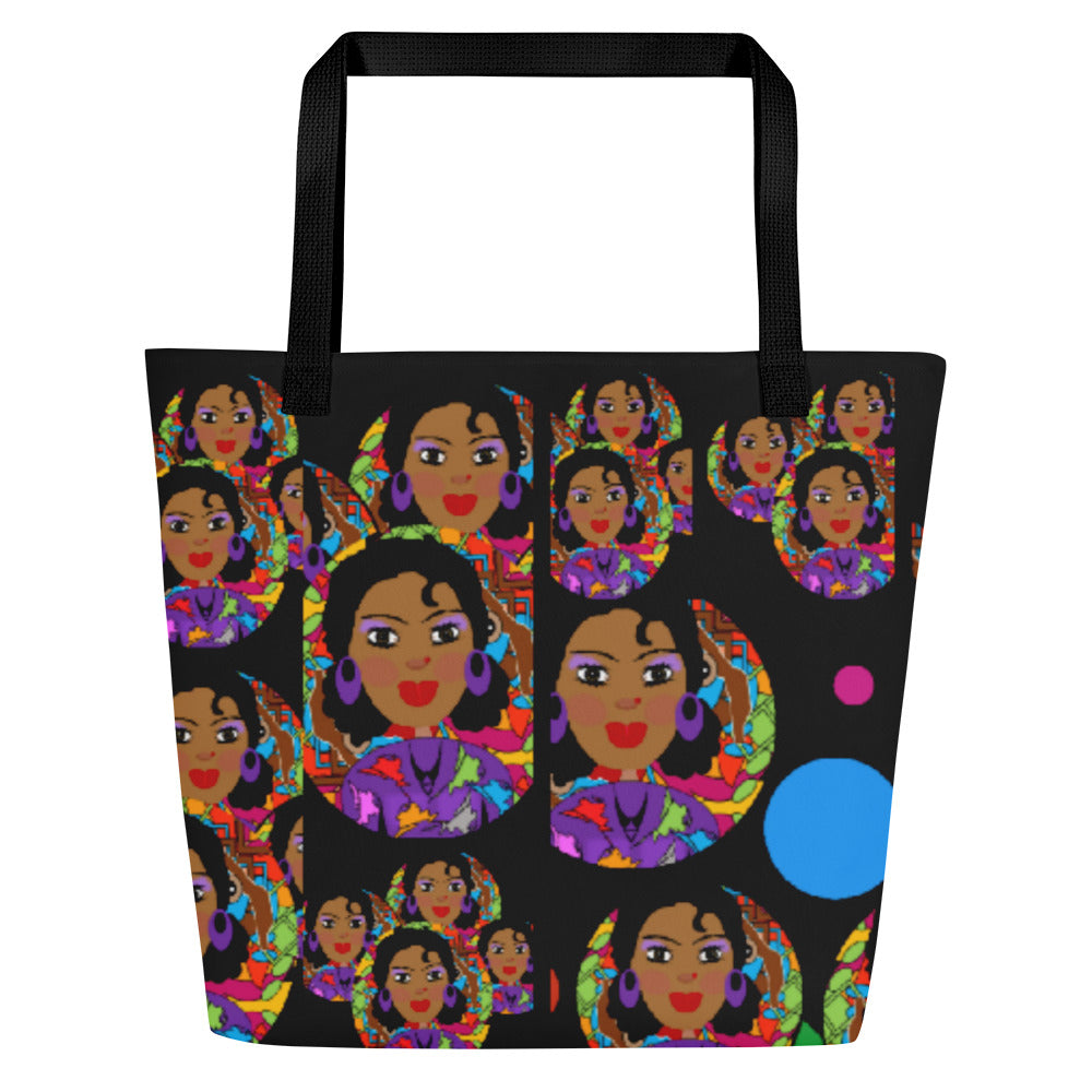 All-Over Print Large Tote Bag