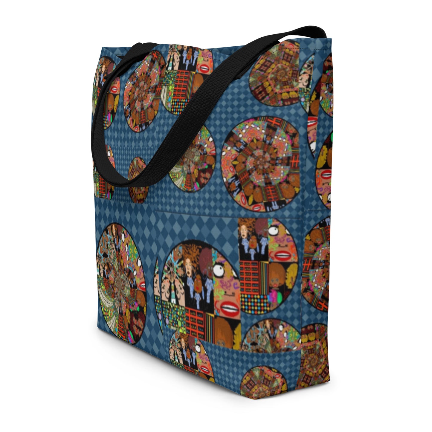 All-Over Print Large Tote Bag