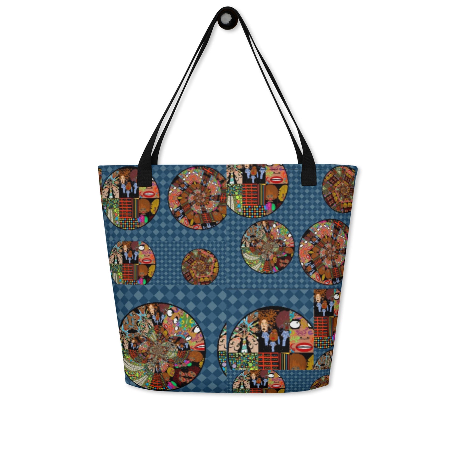 All-Over Print Large Tote Bag