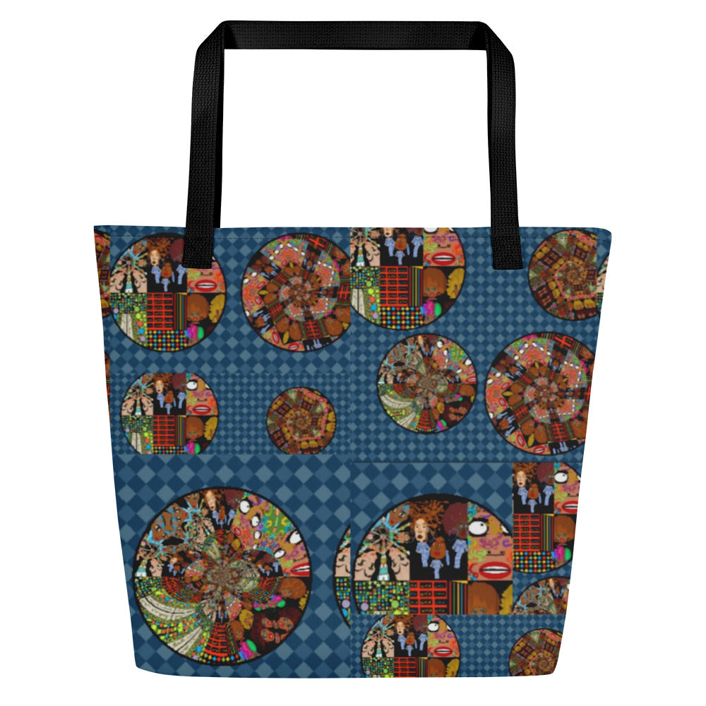 All-Over Print Large Tote Bag