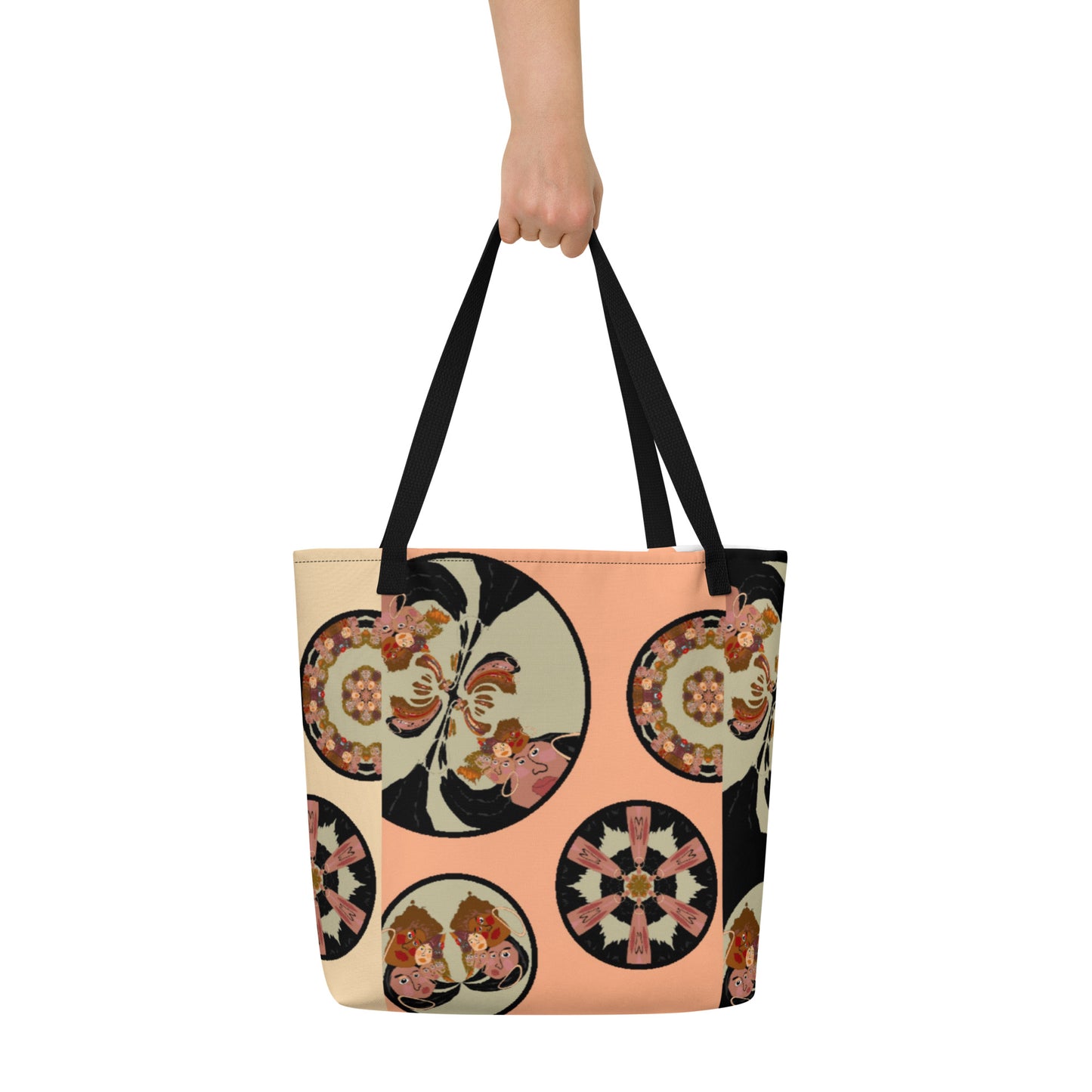 All-Over Print Large Tote Bag