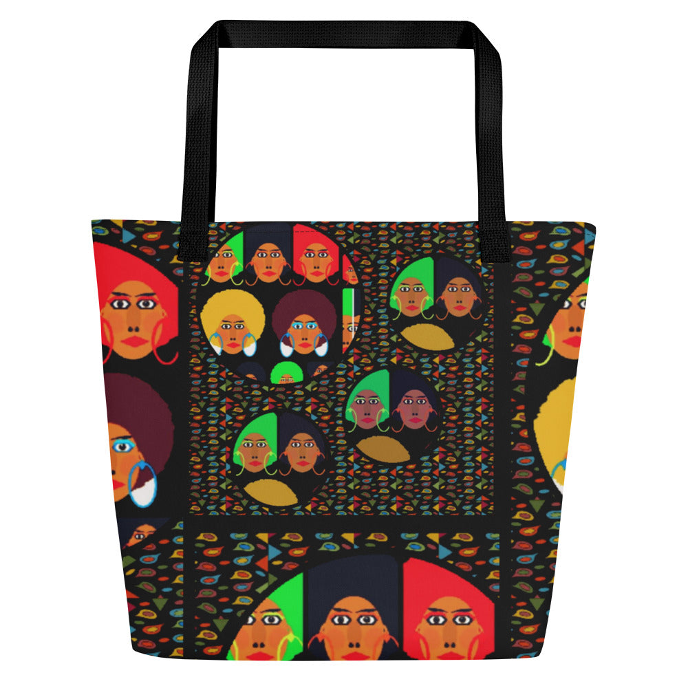 All-Over Print Large Tote Bag