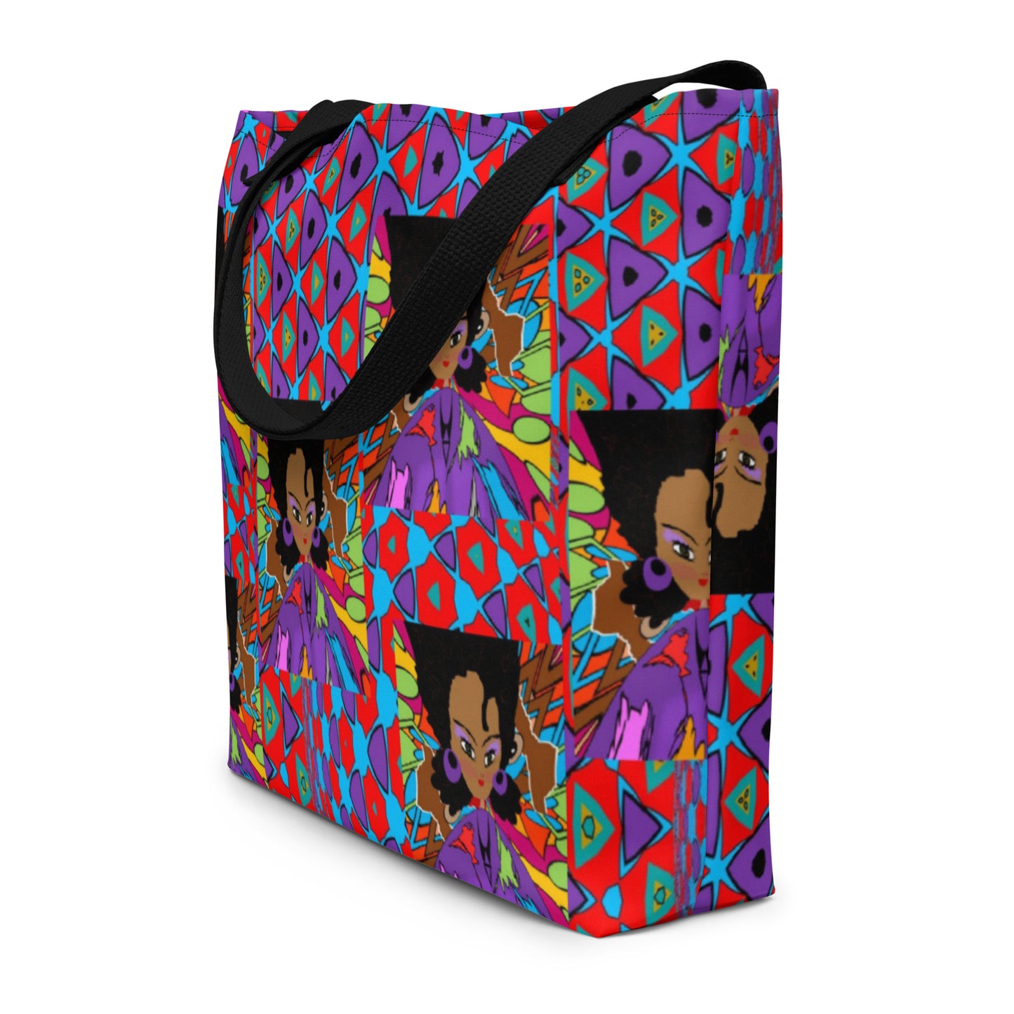 All-Over Print Large Tote Bag