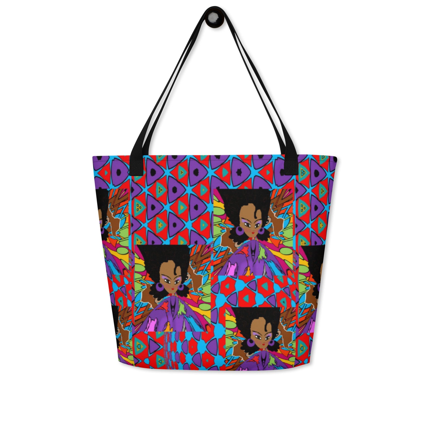 All-Over Print Large Tote Bag