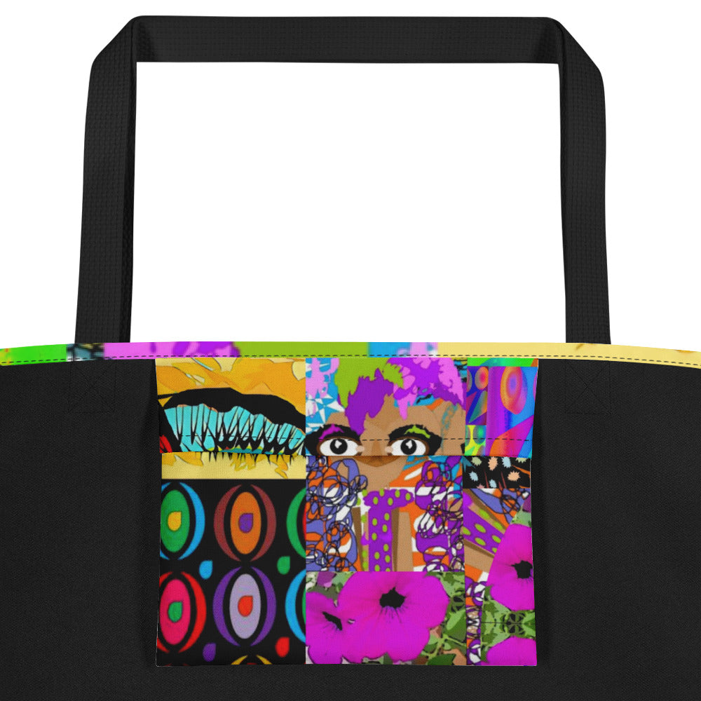 All-Over Print Large Tote Bag