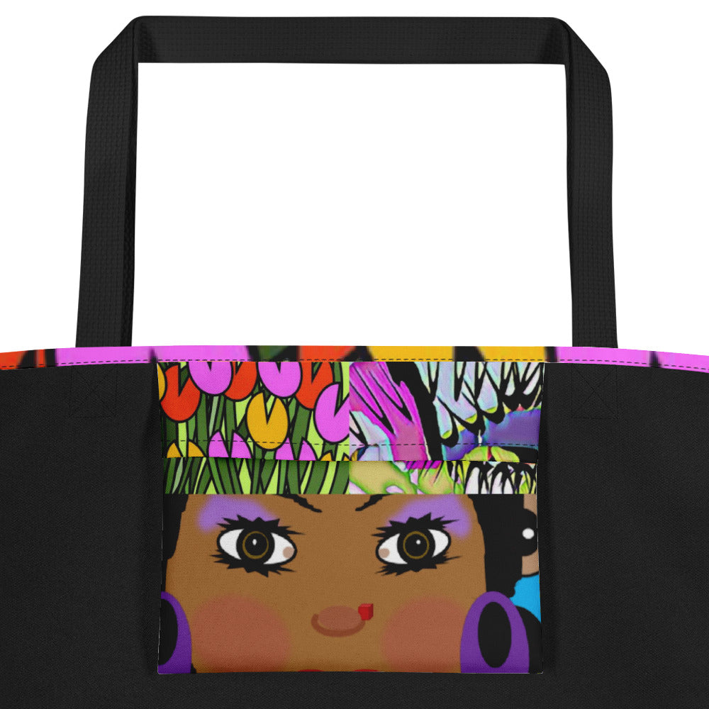 All-Over Print Large Tote Bag