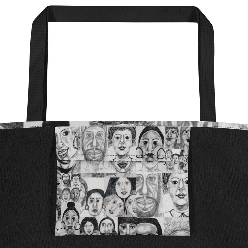 All-Over Print Large Tote Bag