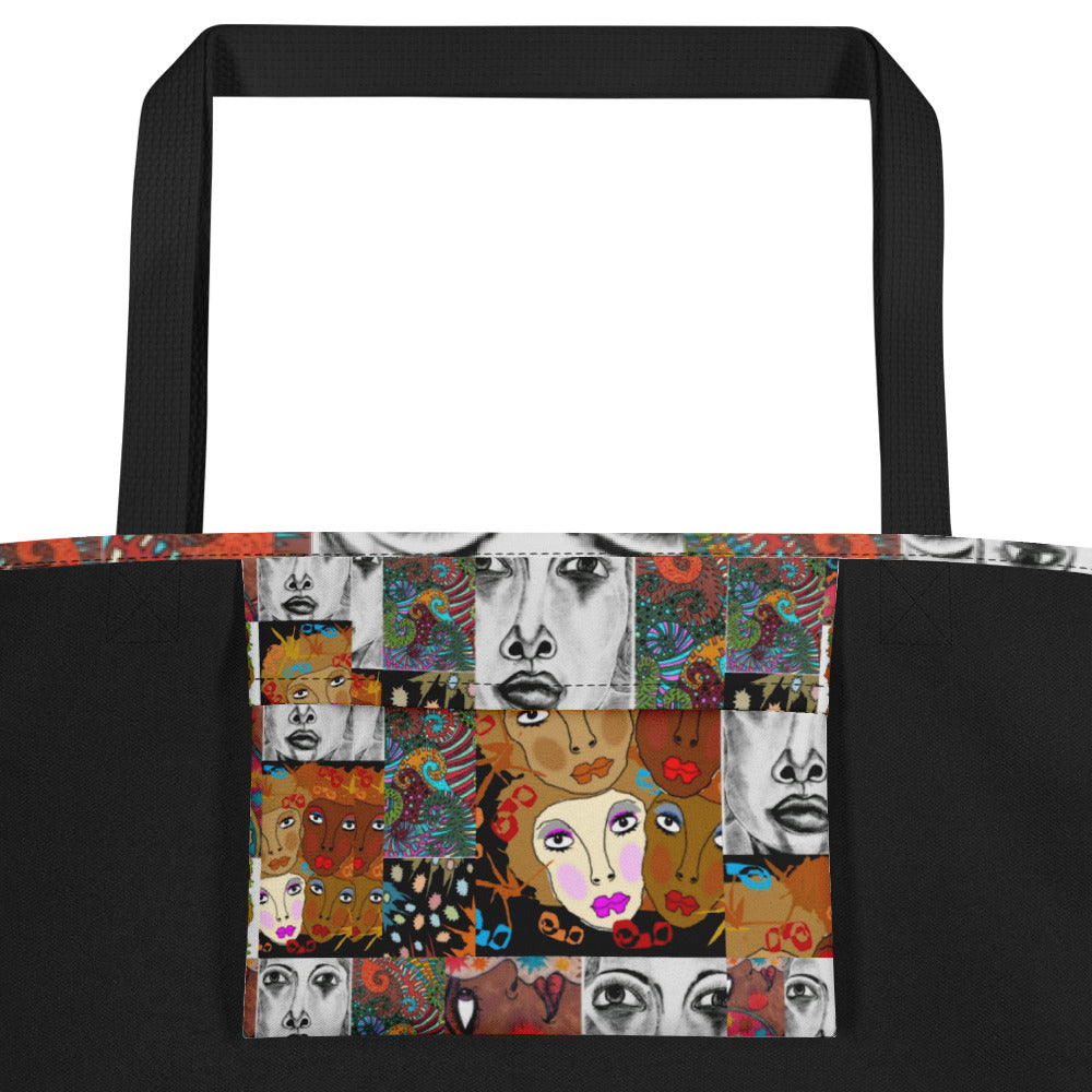 All-Over Print Large Tote Bag