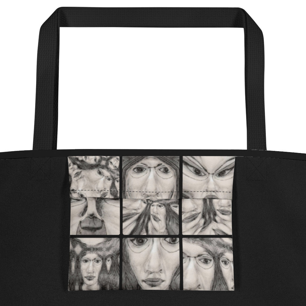 All-Over Print Large Tote Bag