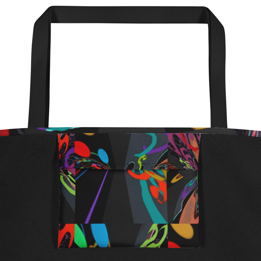 All-Over Print Large Tote Bag